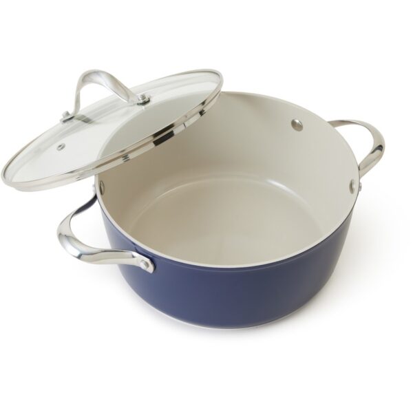 Casserole Antiadhésive Induction 4L Bleu Marine – Image 3