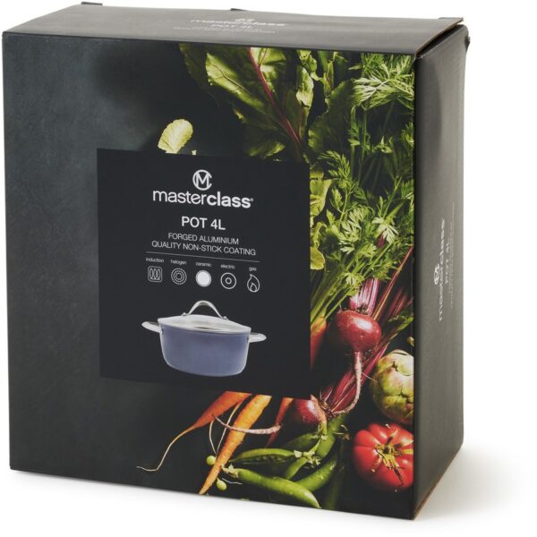 Casserole Antiadhésive Induction 4L Bleu Marine – Image 2