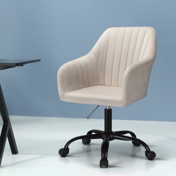Fauteuil de Bureau Crème