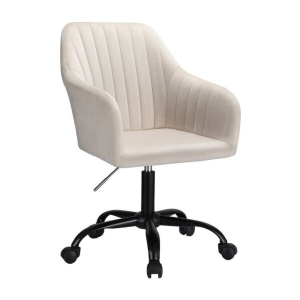 Fauteuil de Bureau Crème – Image 7